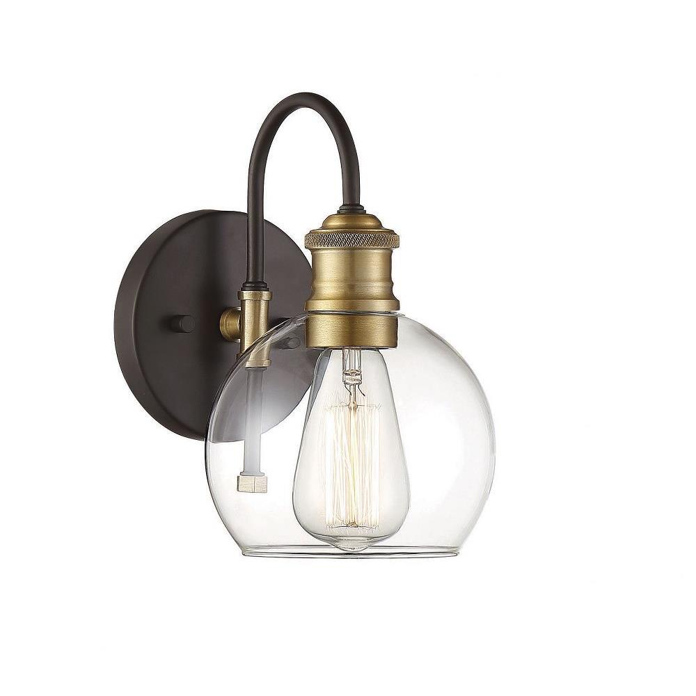 Meridian M50040ORBNB Light Outdoor Wall Lantern In Mid