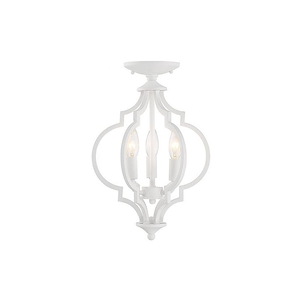 3 Light Convertible Pendant-16 Inches Tall and 11 Inches Wide