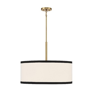 5 Light Pendant In Contemporary Style-19.5 Inches Tall and 24 Inches Wide