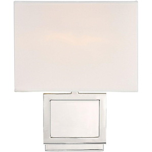 1 Light Wall Sconce In modern Style-10.38 Inches Tall and 8 Inches Wide