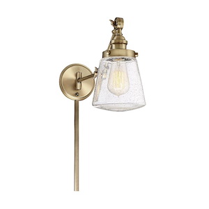 1 Light Adjustable Wall Sconce In Mid-Century Modern Style-12.63 Inches Tall and 6 Inches Wide