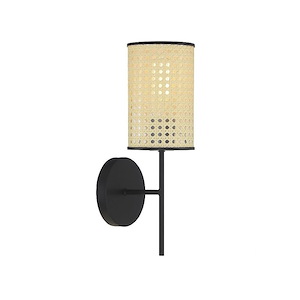 1 Light Wall Sconce In Mid-Century Modern Style-15 Inches Tall and 4.75 Inches Wide