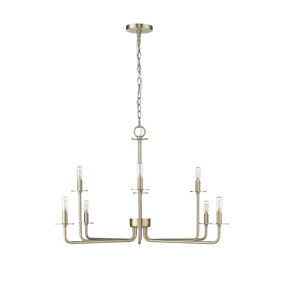 Marceline - 8 Light Chandelier-22 Inch Tall and 37.85 Inch Wide