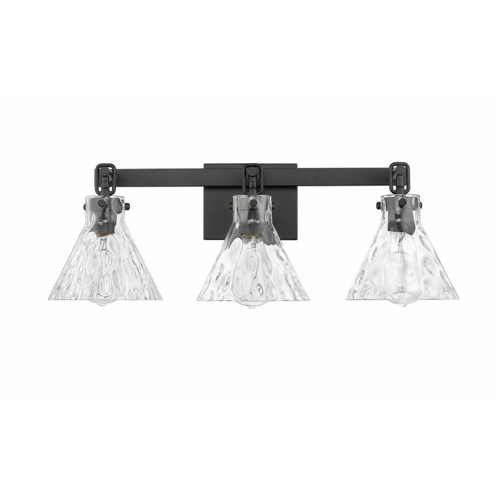 Barlon - 3 Light Bath Vanity-9 Inch Tall and 25.5 Inch Wide