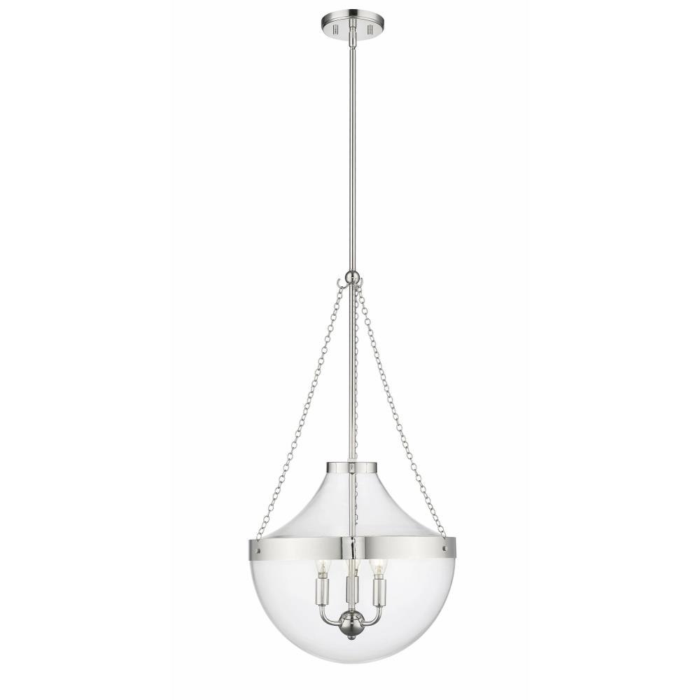 Clarra - 3 Light Pendant-29.4 Inch Tall and 15.7 Inch Wide