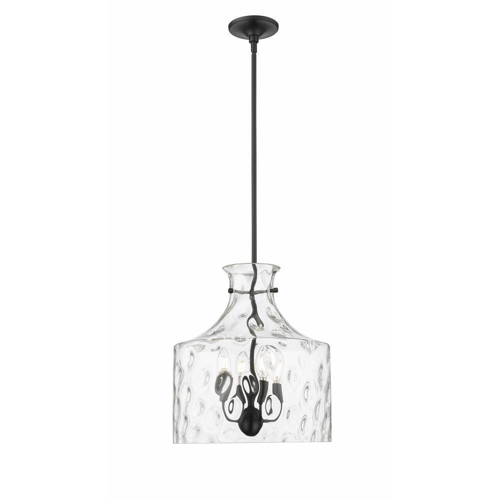 Santorini - 4 Light Pendant-16.5 Inch Tall and 15 Inch Wide