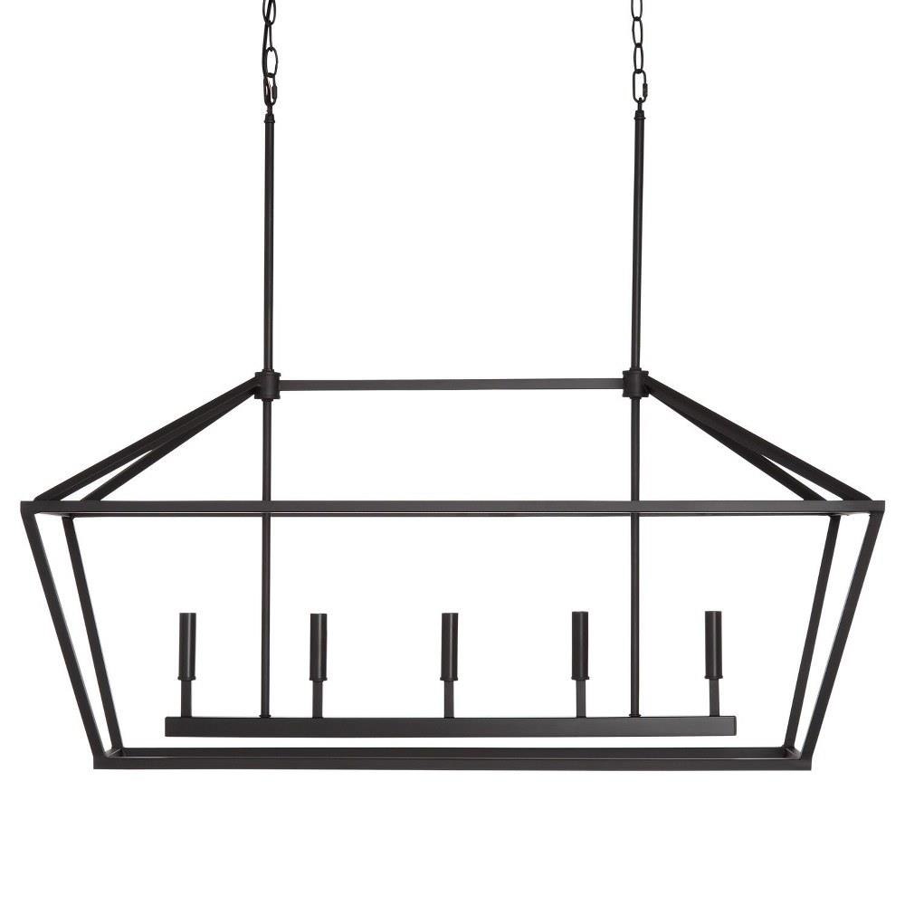 5 Light Island-68 Inch Tall and 40 Inch Wide