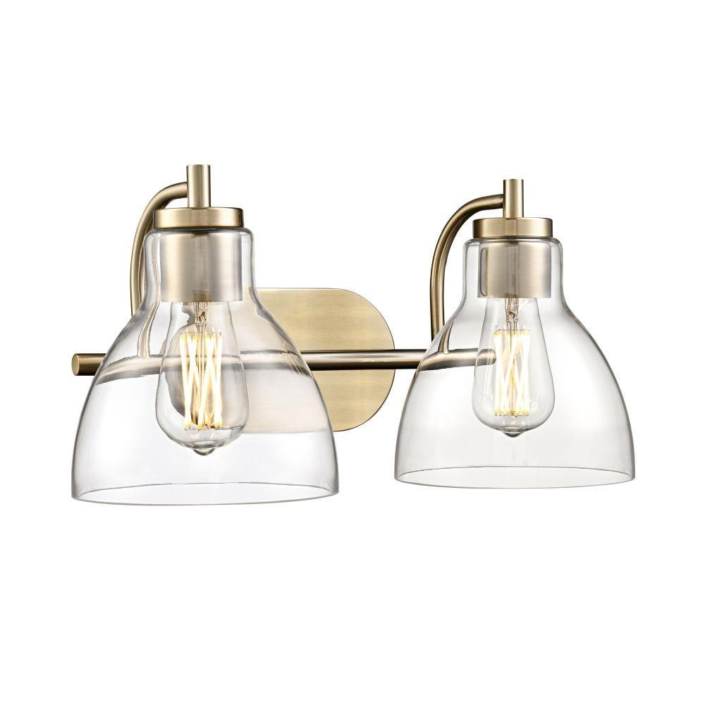 Knightsdale - 2 Light Bath Vanity-8.75 Inch Tall and 17.5 Inch Wide