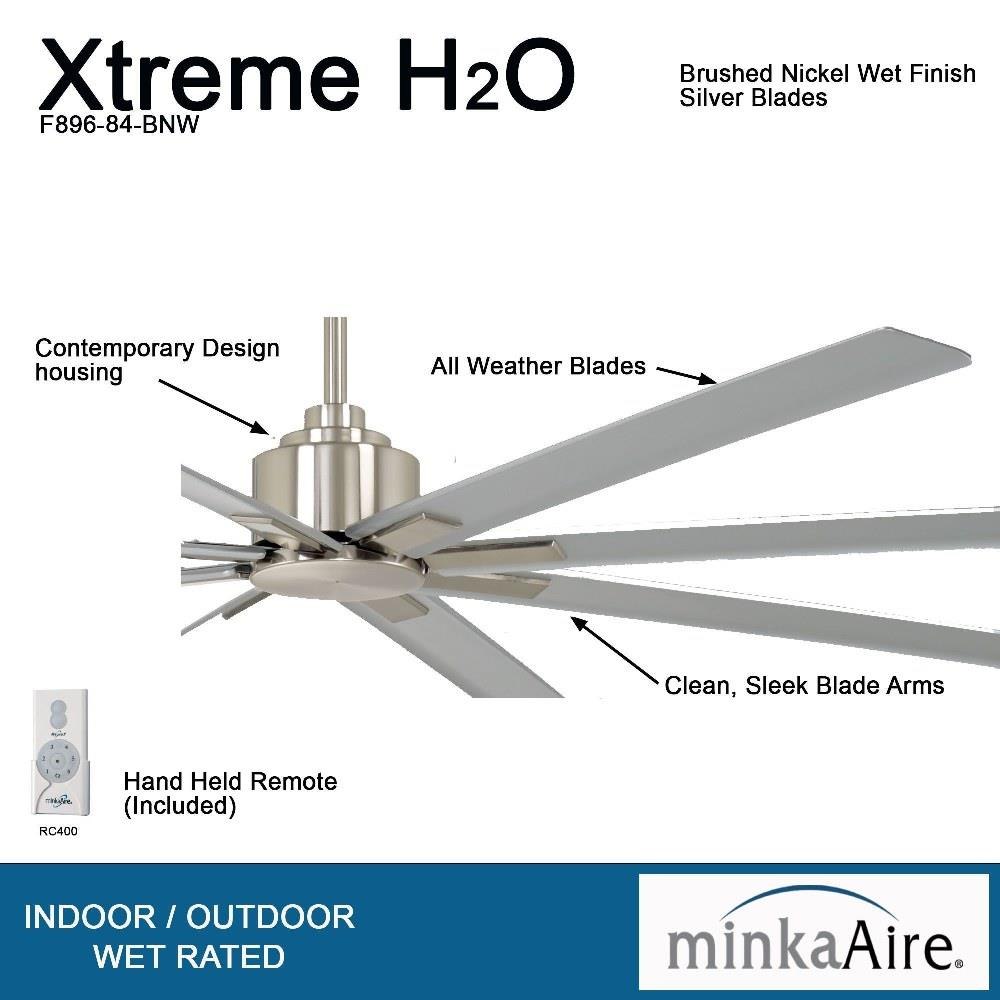 Minka Aire Fans - F896-84 - Xtreme H2O - Outdoor Ceiling Fan in