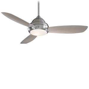 Concept I - Ceiling Fan with Light Kit in Traditional Style - 17.5 inches tall by 52 inches wide - 621149