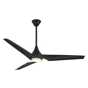 Switch - 3 Blade Ceiling Fan with Light KIt-18.75 Inch Tall and 60 Inch Wide - 1375715