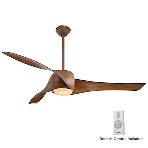 Artemis - Smart Ceiling Fan with Light Kit in Transitional Style - 15.5 inches tall by 58 inches wide - 940497