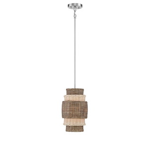 Montauck Bay - 1 Light Pendant - 26 inches tall by 10 inches wide