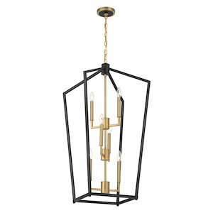Colwick - 6 Light Pendant-37.88 Inches Tall and 17.88 Inches Wide - 1344339