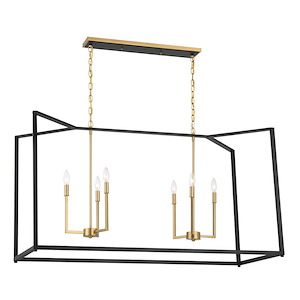 Colwick - 6 Light Island-26.63 Inches Tall and 48 Inches Wide - 1344340