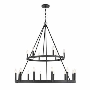 Dutton - 18 Light Chandelier-44 Inch Tall and 42.75 Inch Wide - 1375542