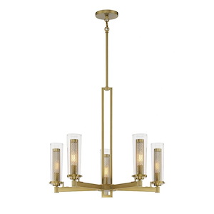 Emmerham - 5 Light Chandelier-23.75 Inches Tall and 26 Inches Wide - 1292921