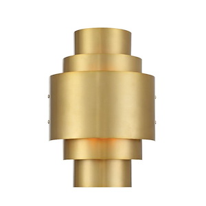 Spyglass Terrace - 2 Light Wall Sconce-15 Inches Tall and 10 Inches Wide - 1257573