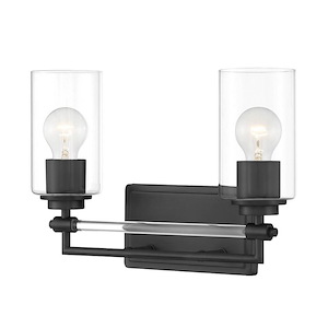 Binsly - 2 Light Bath Vanity-10.25 Inches Tall and 15.63 Inches Wide - 1344363