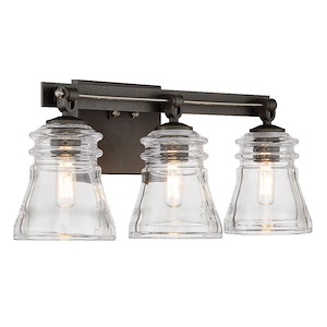 Graham Avenue - 3 Light Bath Vanity-8.5 Inches Tall and 22 Inches Wide - 1261034