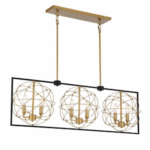 Titans Trace - 42 Inch 6 Light Pendant - 1050401