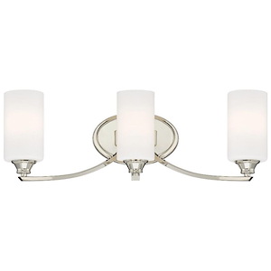 Tilbury - 3 Light Transitional Bath Vanity in Transitional Style - 7.75 inches tall by 24.25 inches wide - 539095