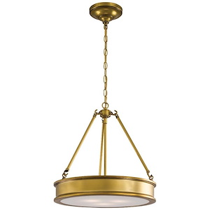 Harbour Point - Pendant 3 Light in Transitional Style - 18.5 inches tall by 19 inches wide - 539069