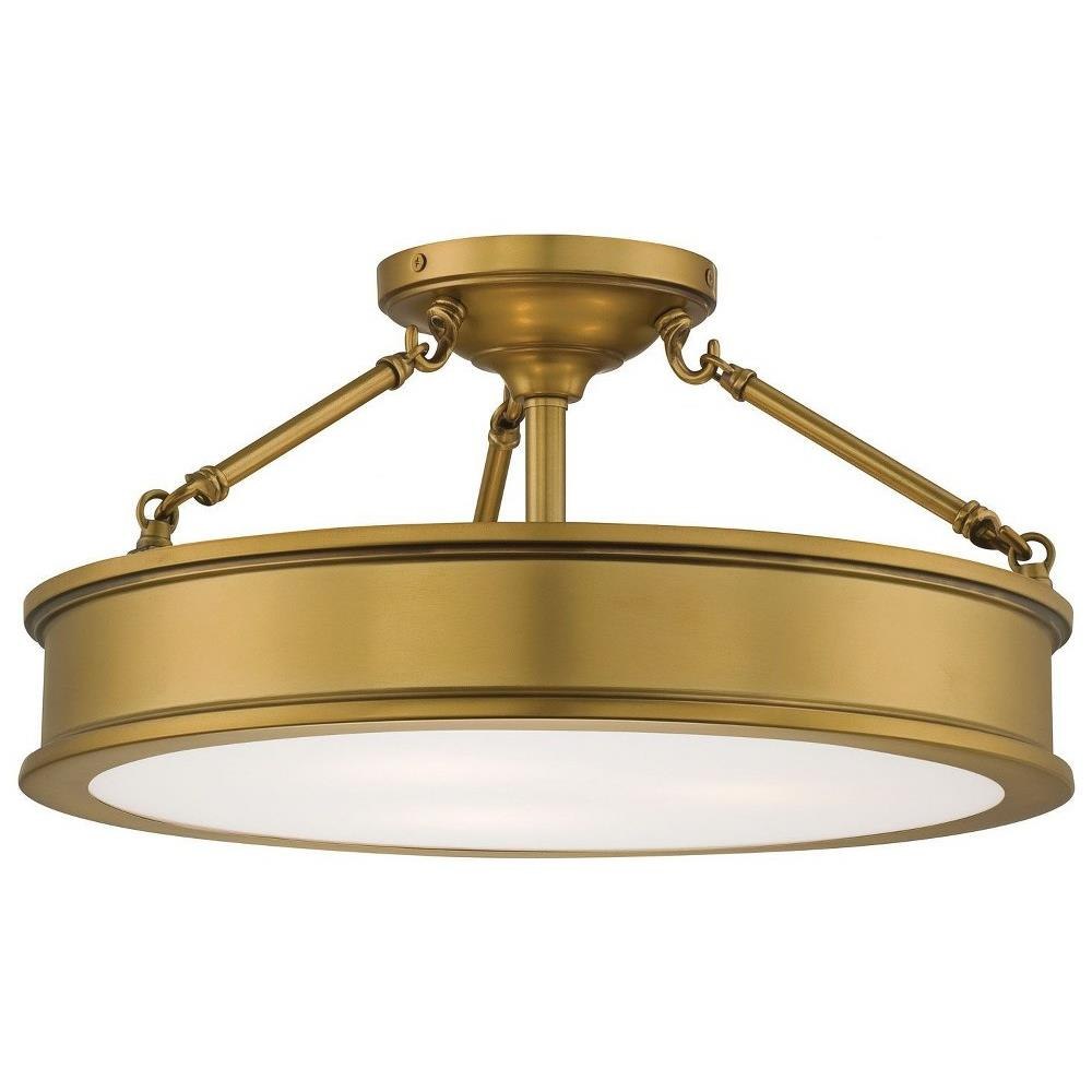 Minka Lavery 2454-695 Bishop Crossing 4 - Light Vanity in Soft Brass