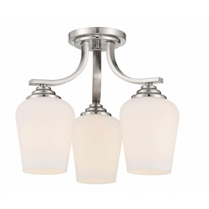 Shyloh - 3 Light Convertible Chandelier - 1052519