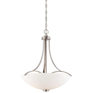 Overland Park - 3 Light Pendant in Transitional Style - 25.5 inches tall by 21.5 inches wide - 539249