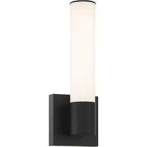 Vantage - 16W 1 LED Round Wall Sconce-14 Inches Tall and 5 Inches Wide - 1333097