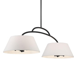 Headington - 6 Light Island-15 Inches Tall and 18 Inches Wide - 1333134