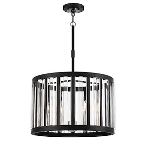 Majestic Splendor - 6 Light Chandelier-14.5 Inches Tall and 23 Inches Wide - 1259034