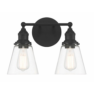 Barwell - 2 Light Bath Vanity-1.63 Inches Tall and 15 Inches Wide - 1344397