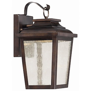 Great Outdoors - Irvington Manor - Led Outdoor Wall Mount In Traditional Style - 12 Inches Tall By 6.5 Inches Wide - 628678