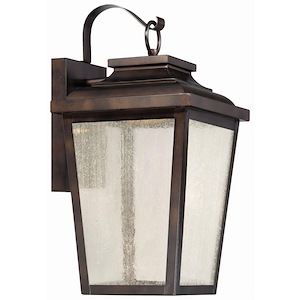 Great Outdoors - Irvington Manor - Led Outdoor Wall Mount In Traditional Style - 16.75 Inches Tall By 8.5 Inches Wide - 628677