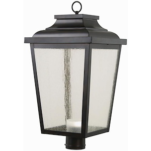 Great Outdoors - Irvington Manor Led Large Post In Traditional Style - 24.25 Inches Tall By 12.5 Inches Wide - 725429
