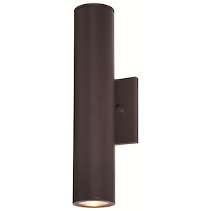 Great Outdoors - skyline - Led Outdoor Wall Mount In Contemporary Style - 14.5 Inches Tall By 5 Inches Wide - 538546