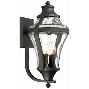 Great Outdoors - Libre - 4 Light Outdoor Wall Mount In Traditional Style-20.5 Inches Tall and 11 Inches Wide - 1293437