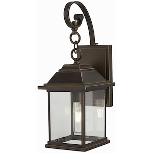 Great Outdoors - Mariner's Pointe - 1 Light Wall Mount In Transitional Style - 18 Inches Tall By 6.75 Inches Wide - 699870