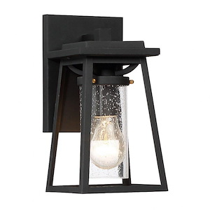 Lanister Court - Outdoor Wall Lantern Approved for Wet Locations in Transitional Style - 10.5 inches tall by 5.5 inches wide - 871882