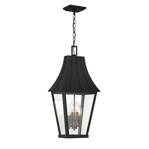 Great Outdoors - Chateau Grande - 4 Light Outdoor Hanging Mount - 1025616