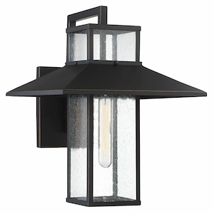 Great Outdoors - Danforth Park - 1 Light Outdoor Wall Mount - 15.63 inches tall by 12 inches wide - 1210903