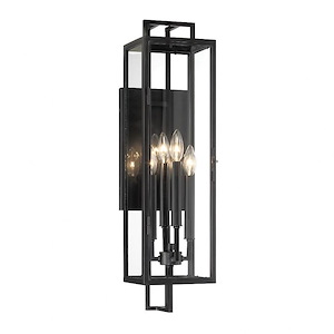 Great Outdoors - Knoll Road - 4 Light Outdoor Wall Light - 1293680