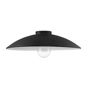 Great Outdoors - Rlm - Metal Shade plus Glass Shade - 6.25 inches tall by 18 inches wide - 1210997