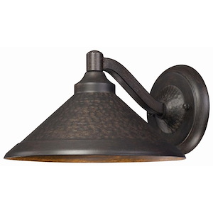 Great Outdoors - Kirkham - Led Outdoor Wall Mount In Traditional Style - 6.5 Inches Tall By 11 Inches Wide - 538610