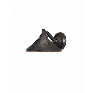 Great Outdoors - Kirkham - 1 Light Wall Mount In Traditional Style - 6.5 Inches Tall By 11 Inches Wide - 318469