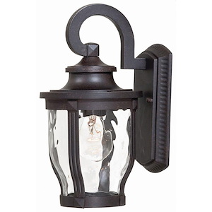 Great Outdoors - Merrimack - 1 Light Outdoor Wall Mount In Traditional Style - 12.25 Inches Tall By 6.25 Inches Wide - 538706