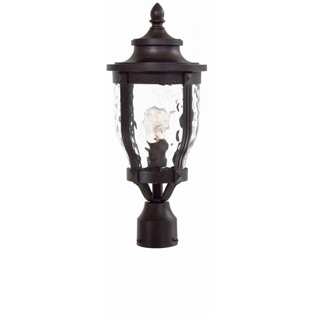 Minka Lavery Merrimack 1 Light Post Mount, Corona Bronze - 8766-166, image size:1000x1000