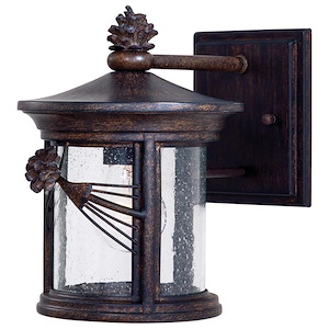Great Outdoors - Abbey Lane - 2 Light Outdoor Wall Mount In Traditional Style - 16.13 Inches Tall By 9 Inches Wide - 318556